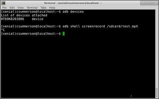 using ADB Command step 3 | how to screen record on android without app