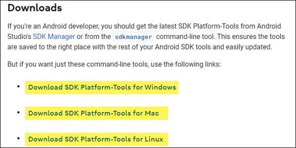 mit ADB-Befehl Schritt 1 | Bildschirmaufnahme auf Android ohne App