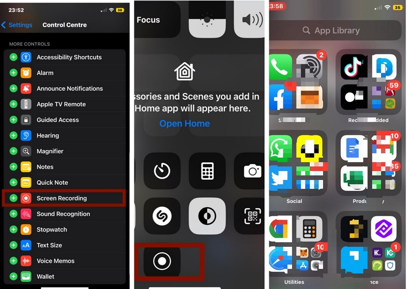 How To Put Screen Record On My Iphone