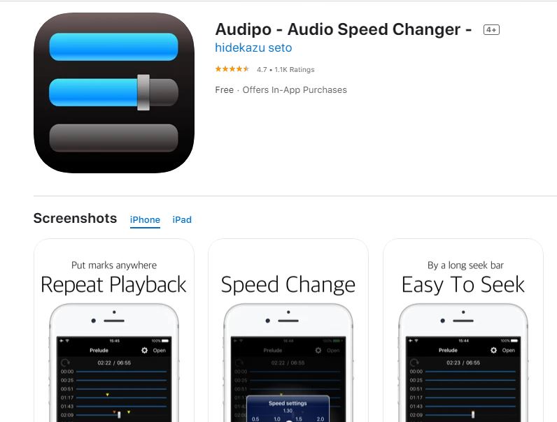 Audiopo | MP3 Tempo Changer 