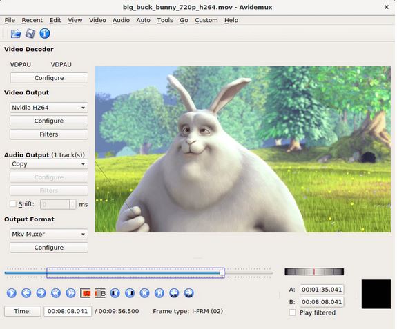 Avidemux | simple video editor