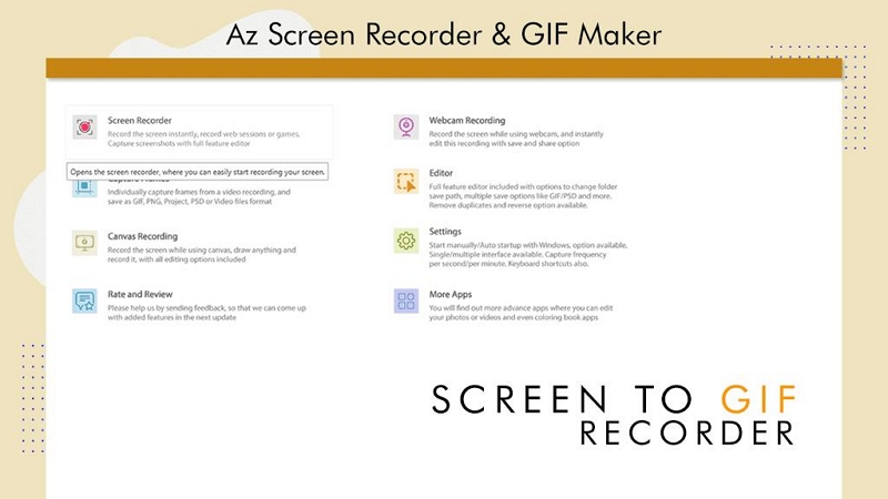 record video step 2 | az screen recorder for pc