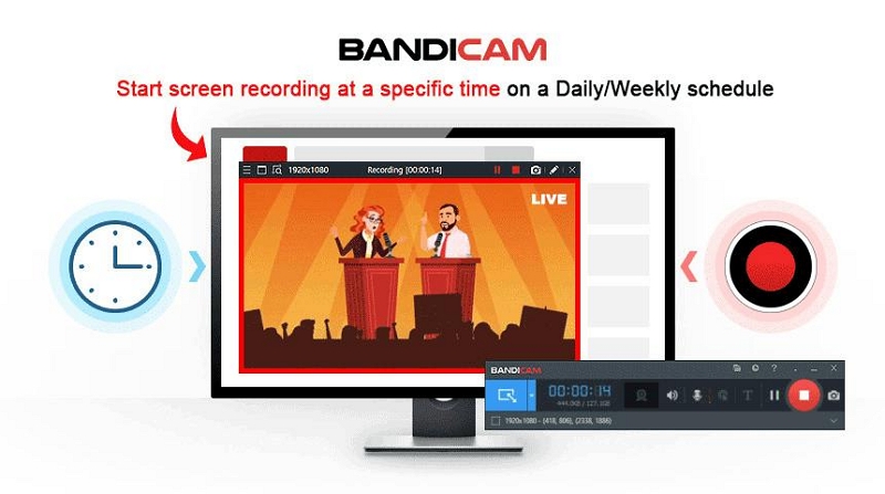 bandicam schedule recorder | bandicam