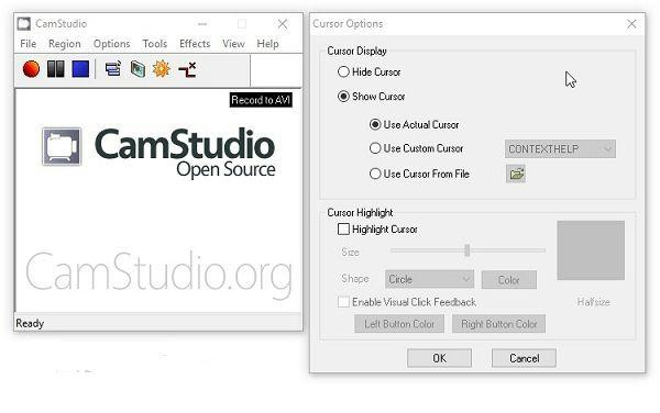 camstudio cursor | camstudio