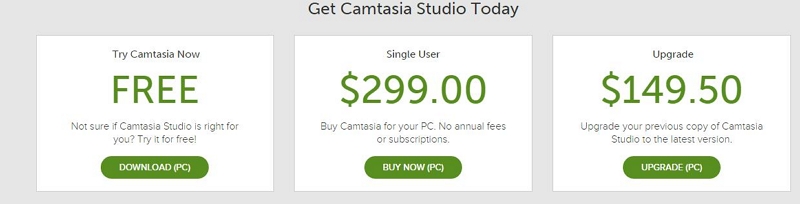 camtasia pricing | camtasia screen recorder for pc