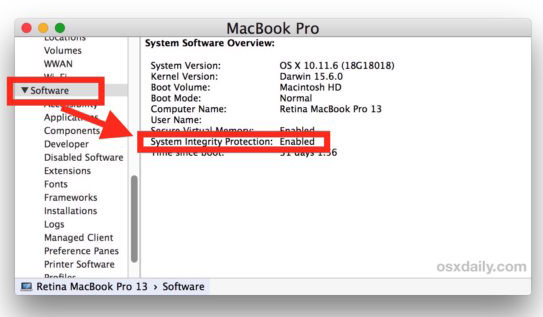 Check System Integrity Protection Status | Turn off System Integrity Protection on Mac