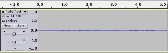 Remove White Noise From Audio Using Audacity step 1