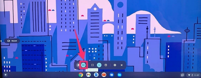 auf Chromebook ohne App Schritt 1 | Bildschirmaufnahme auf Chromebook