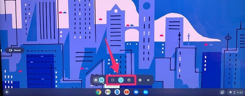 auf Chromebook ohne App Schritt 2 | Bildschirmaufnahme auf Chromebook