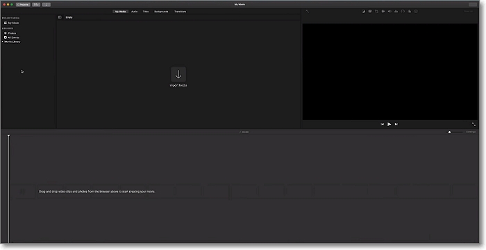 compress iMovie video step 2 | how to compress imovie video