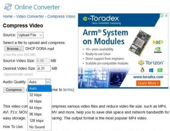 by Online Converter | how to compress imovie video