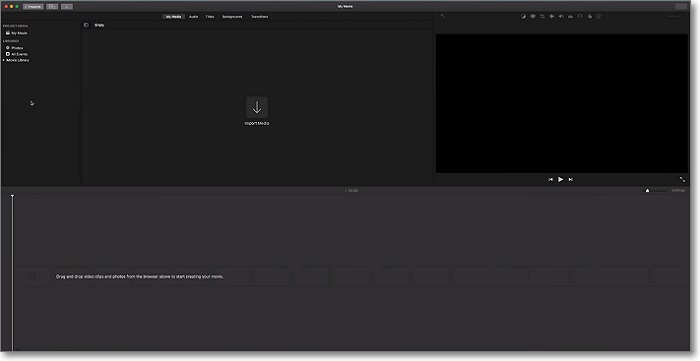 ステップ 1 | iMovie でビデオのクイックタイムを圧縮する