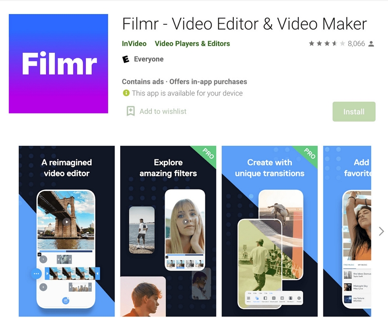 by Filmr step 1 | how to compress a video on android