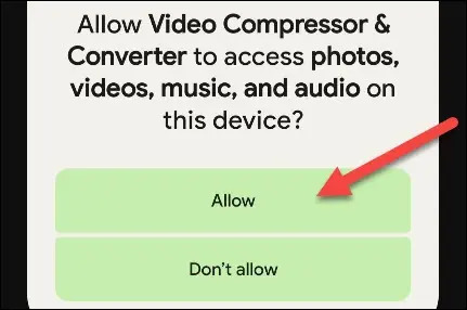Compress Video on Android for WhatsApp step 3 | how to compress a video on android