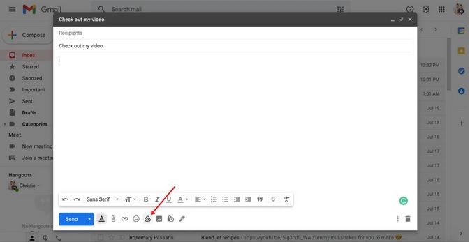 Using Google Drive | how to make video smaller for email
