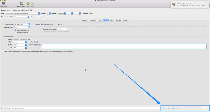 ハンドブレーキ ステップ 3 について | メール用にビデオを小さくする方法