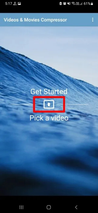 ビデオ ムービー コンプレッサー ステップ 2 | Androidでビデオを圧縮する方法