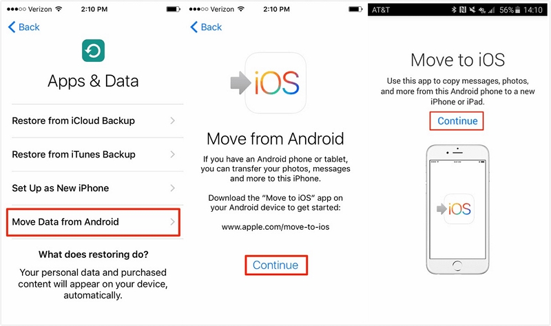 by Move to iOS | transfer contacts from android to iphone