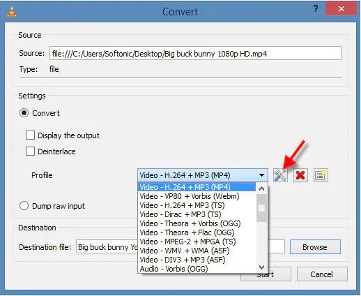 VLC Media Player step 4 | convert mkv to mp4 vlc