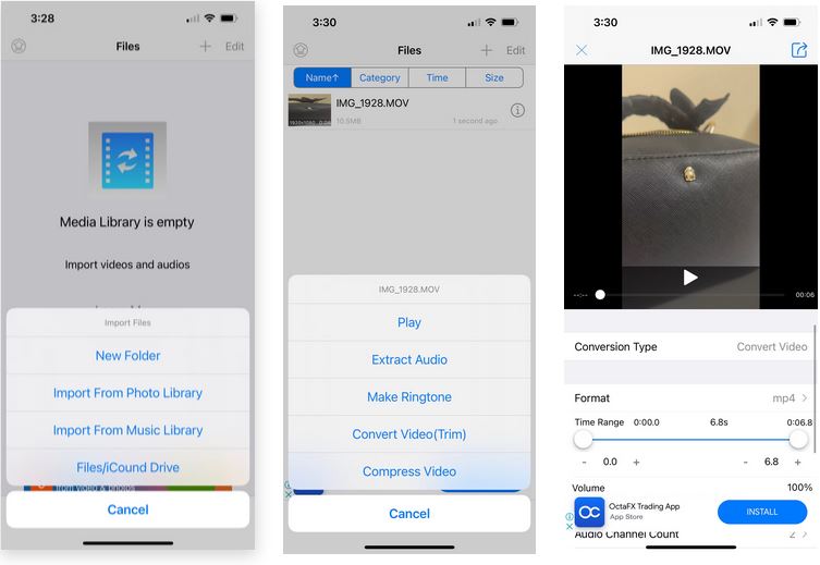 Media Converter | convert mov to mp4 on iphone