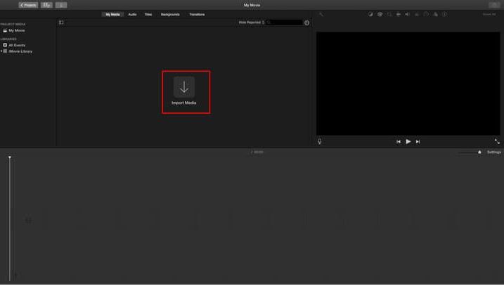 with iMovie step 3 | Convert MOV to MP4 on Mac 