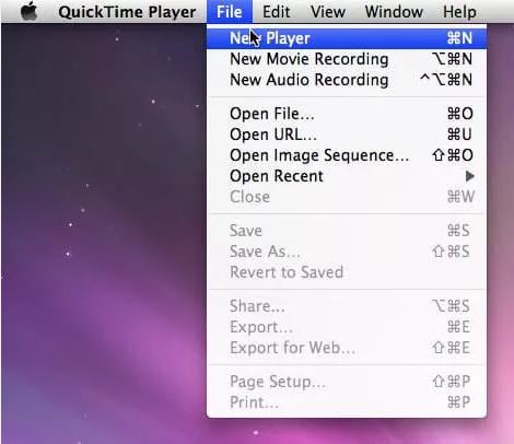 Using QuickTime Pro step 1 | Convert MOV to MP4 on Mac