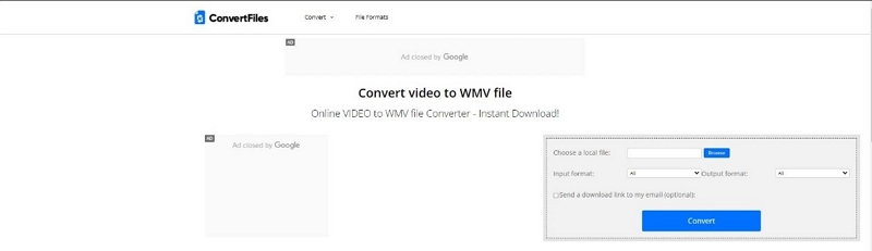 Using ConvertFiles step 2 | convert mp4 to mov