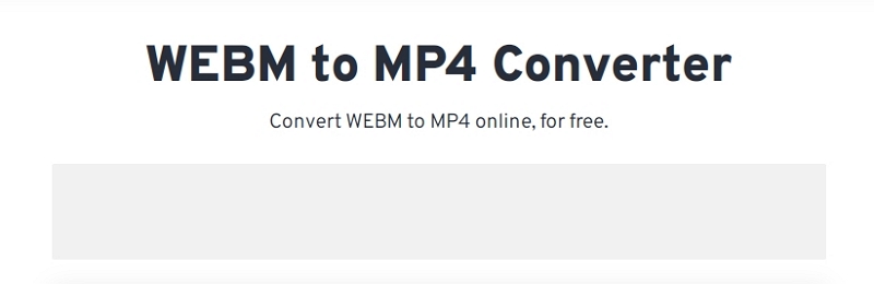 Using FreeConvert | webm to mp4