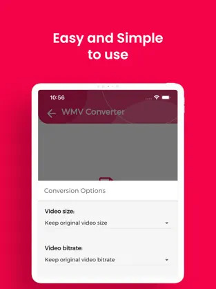 Using WMV Converter step 3 | convert wmv file