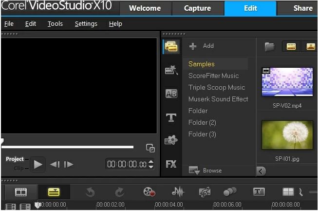 Corel Video Studio | Foto-Video-Editor mit Lied