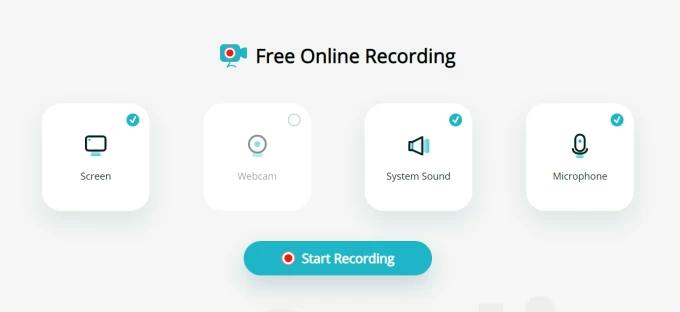 Apowersoft Online Screen Recorder Schritt 2 | wie man youtube-videos aufnimmt