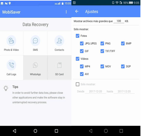 EaseUS MobiSaver | android photo recovery free