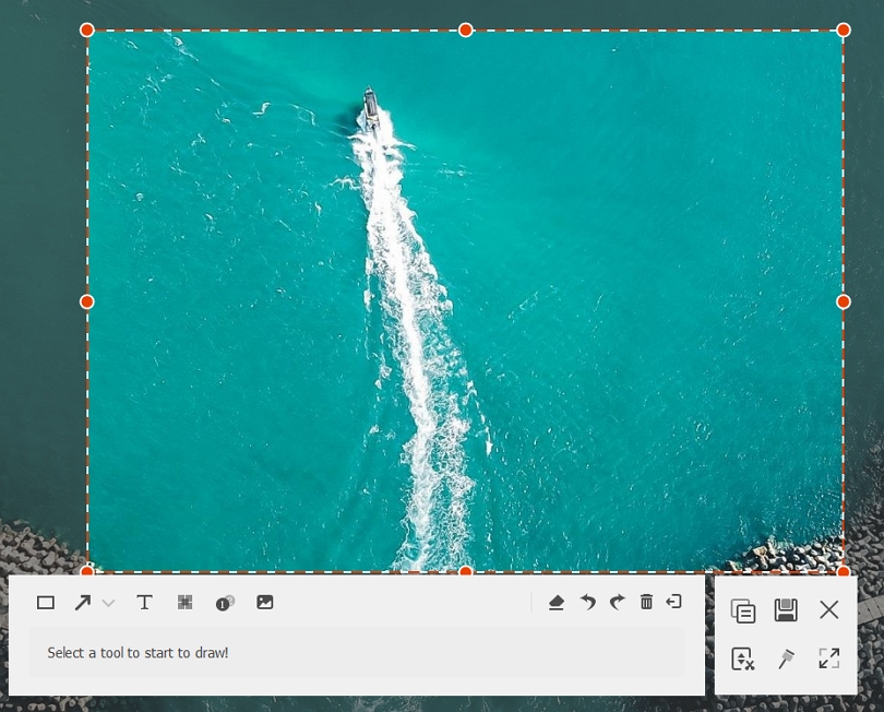 Using Eassiy Screen Recorder Ultimate step 4 | screen capture windows 10