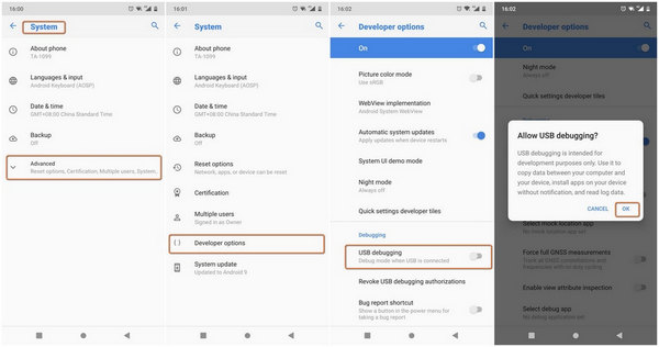 Nokia Phone step 2 | Enable USB Debug Mode