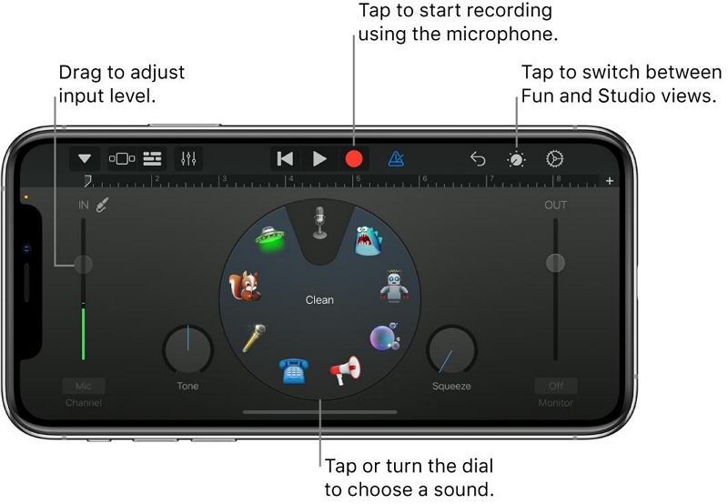 Garageband features | how to record music on iphone