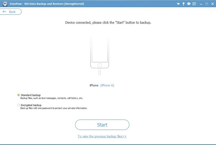 restore backup step 1 | recover data from broken iphone