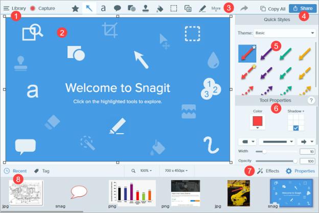 Snagit | Bildschirmausschnitt mac