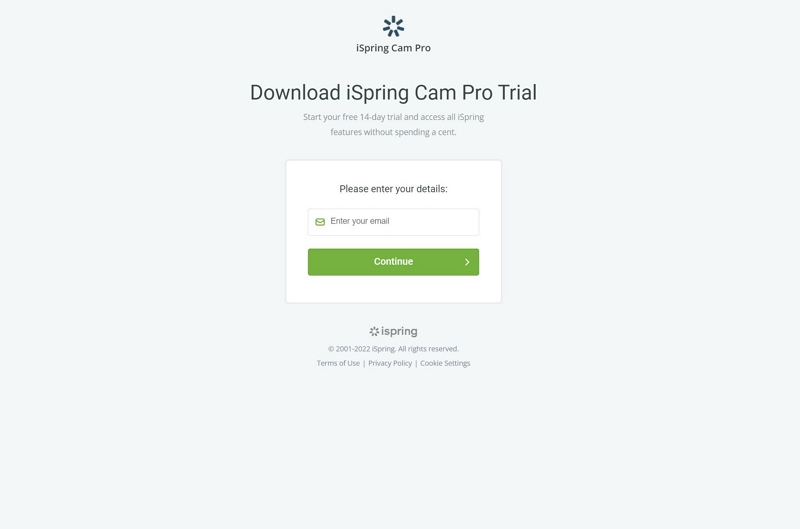 step 1 | ispring screen recorder download for pc