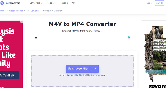 Von FreeConvert | m4v in mp4 konvertieren mac