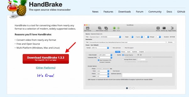 With HandBrake step 1 | Convert MKV to MP4 on Mac