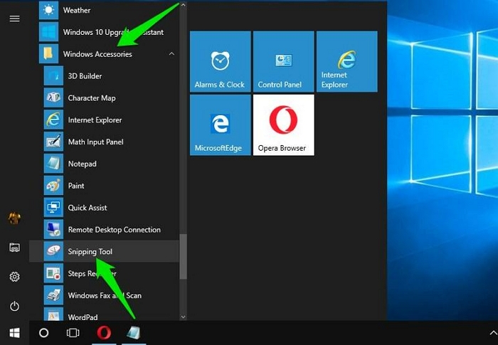 with Snipping tool step 1 | how to partially screenshot on windows