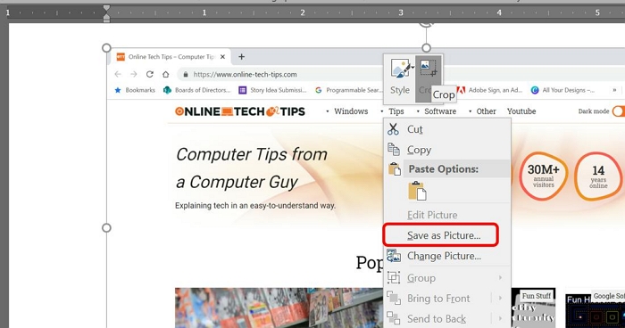 PrintScreen キーでステップ 2 | Windowsで部分的にスクリーンショットを撮る方法