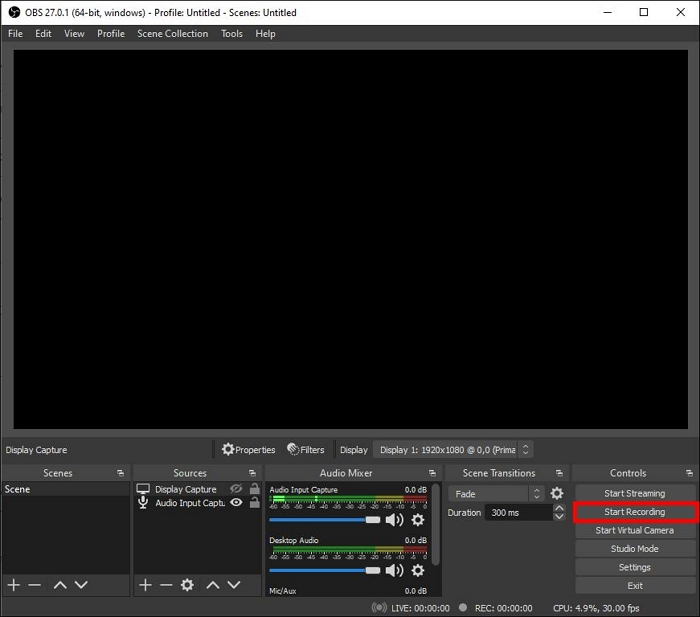 record video step 9 | obs screen recorder for pc