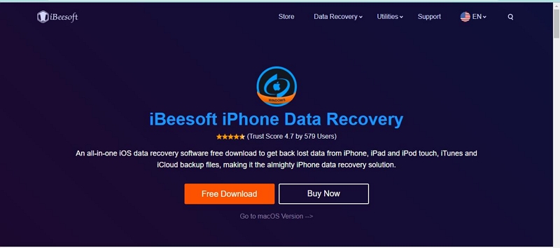 iBeesoft | iPhone-Backup-Wiederherstellung