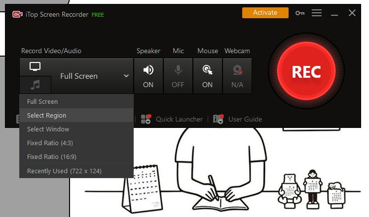 iFun Screen Recorder step 1 | ifun