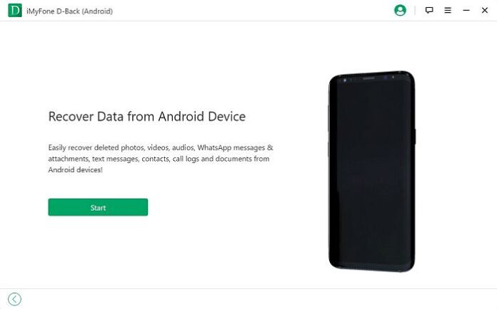 iMyFone D-Back für Android | kaputte android datenwiederherstellung mac