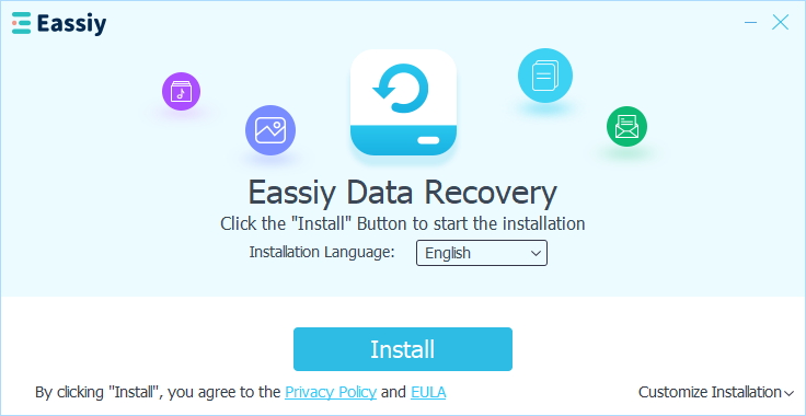install eassiy data recovery
