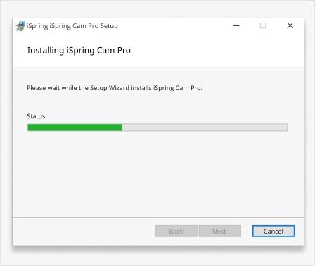 ステップ 2 | PC用のispringスクリーンレコーダーのダウンロード