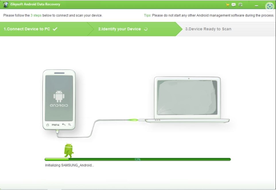 iSkysoft Android データ復元 | Android用の最高のビデオ回復アプリ