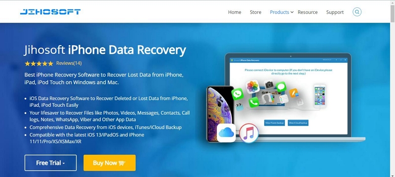 jihosoft iphone data recovery